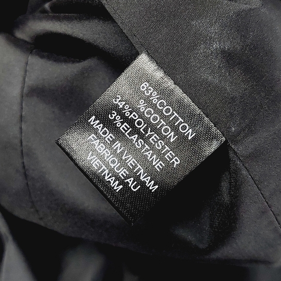 Tahari Black Long Sleeve Zip Front Jacket with Pockets 3450 - Picture 7 of 8